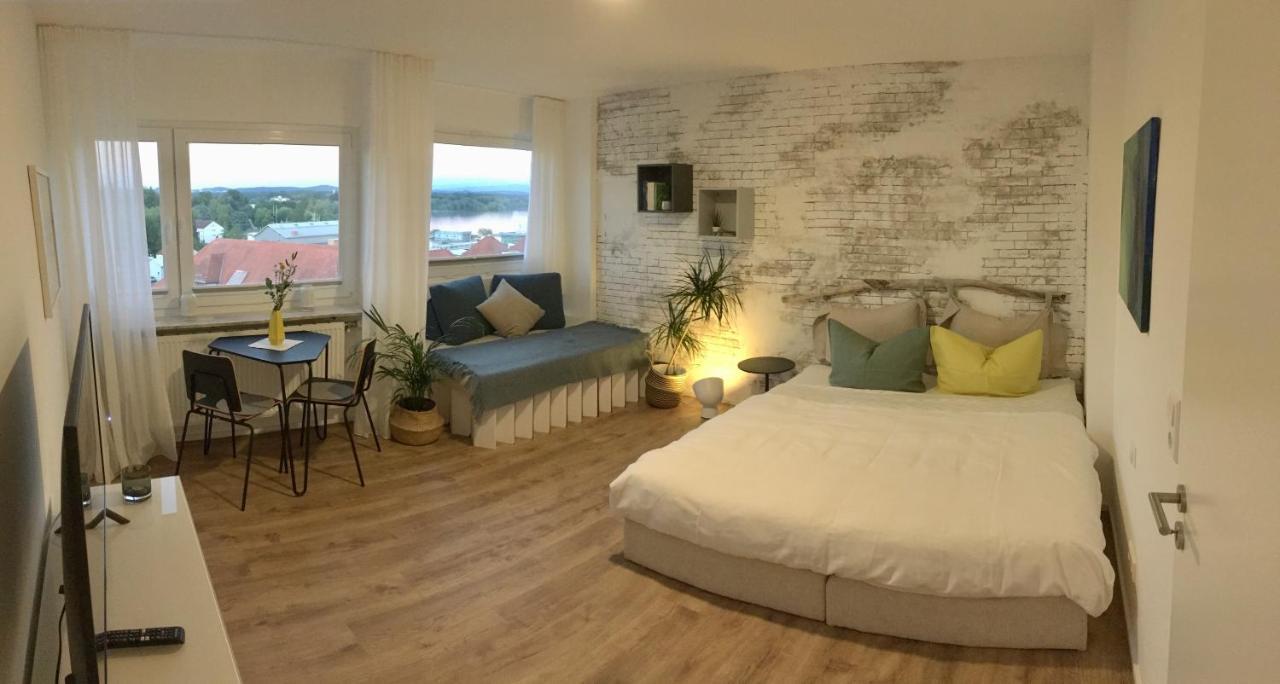 Liebevoll Renoviertes Apartment Mit Panoramablick FDH Exterior foto